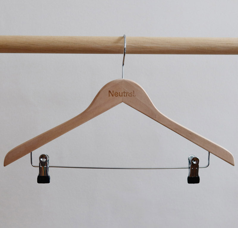 Neutral | Hanger Clips wood