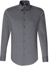 SST | Shirt Slim LSL anthracite