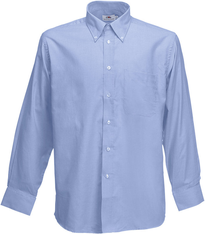 F.O.L. | Oxford Shirt LSL oxford blue