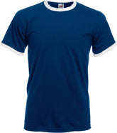 F.O.L. | Ringer T navy/white