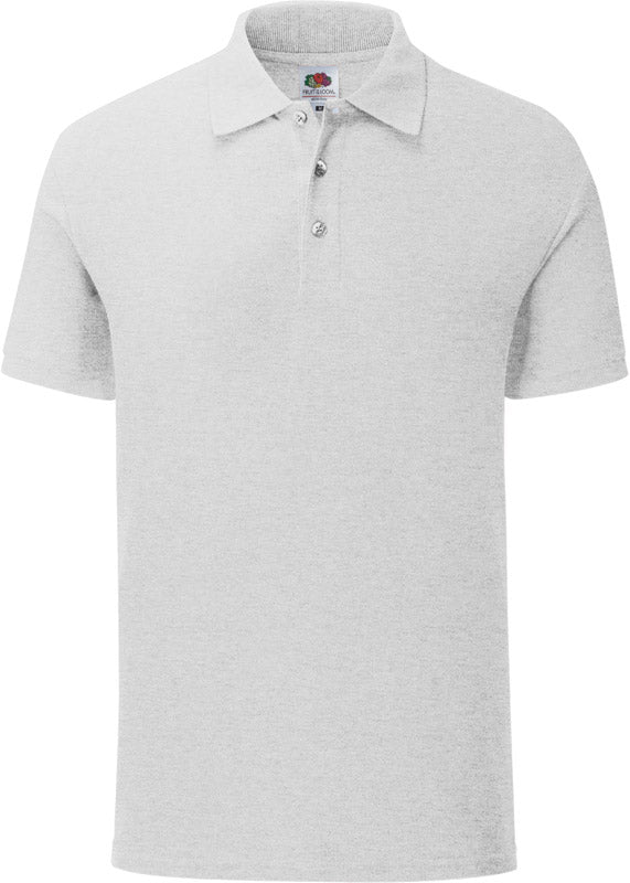 F.O.L. | 65/35 Tailored Polo heather grey