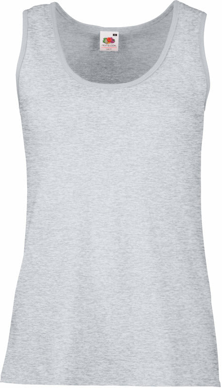 F.O.L. | Lady-Fit Valueweight Vest heather grey