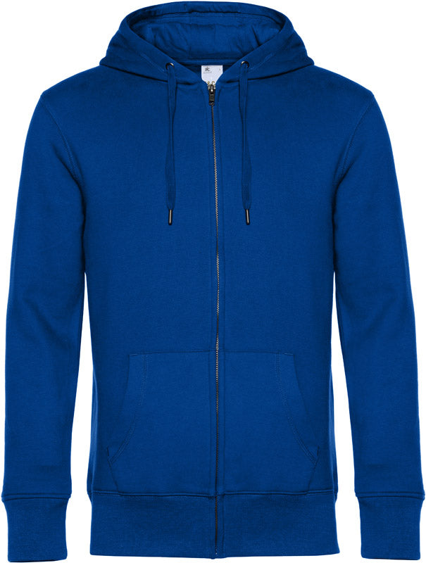 B&C | KING Zipped Hood_° royal blue