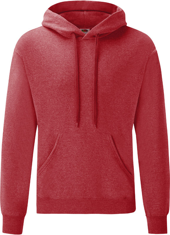 F.O.L. | Classic Hooded Sweat heather red