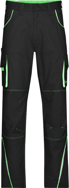 James & Nicholson | JN 847 (25-28) black/lime green - 25