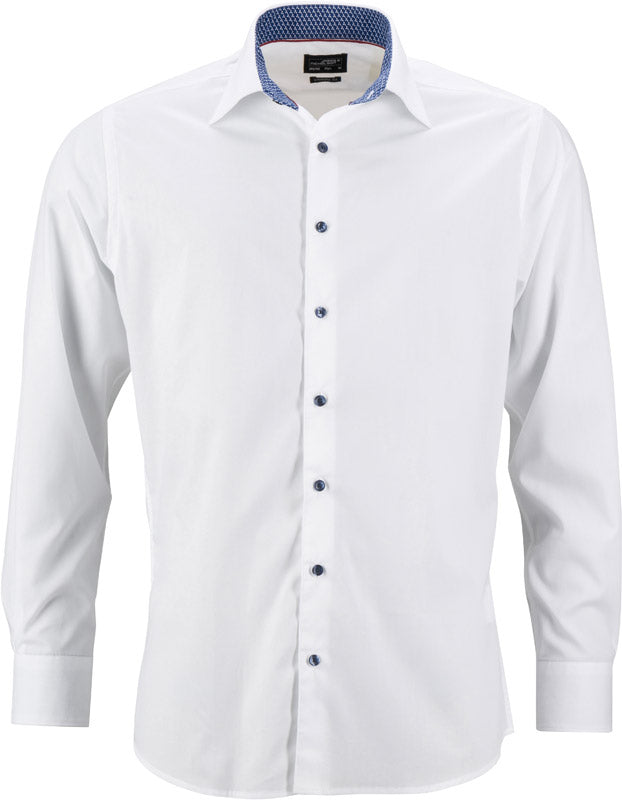 James & Nicholson | JN 648 white/blue white