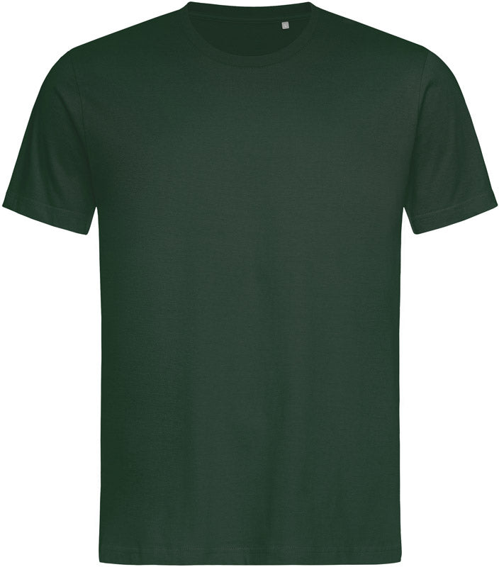 Stedman | Crew Neck T "Lux"  bottle green - XS