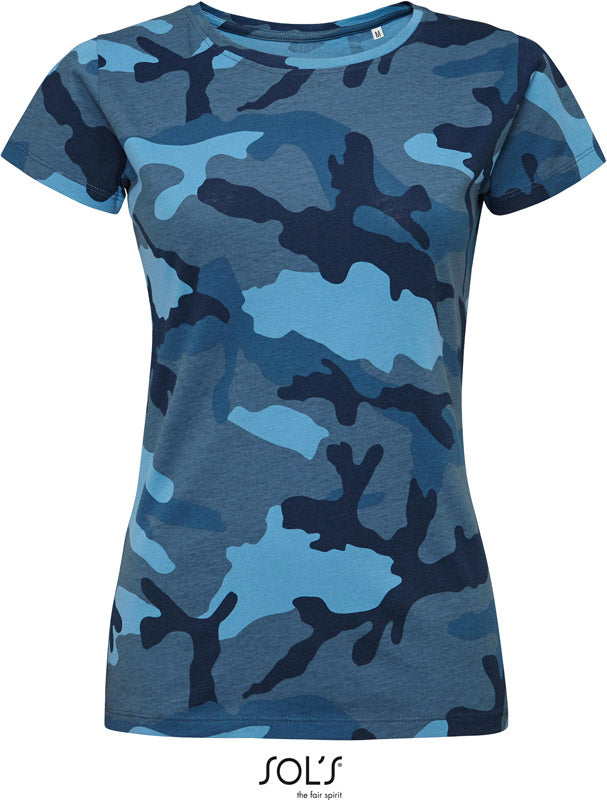 SOL'S | Camo Women blue camo