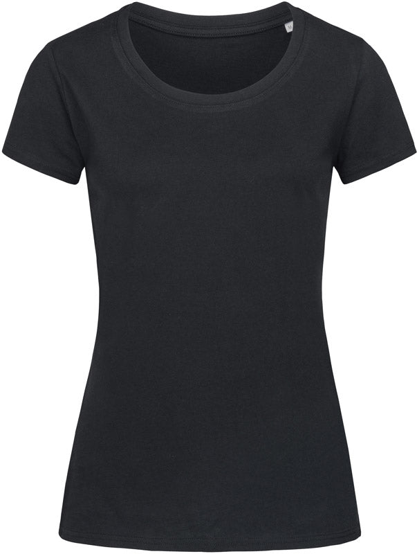 Stedman | Organic Crew Neck T "Janet" black opal - S