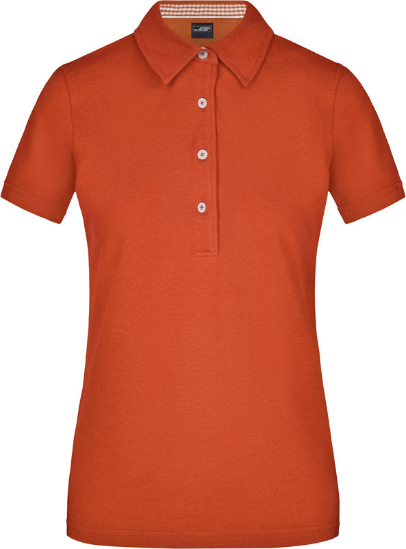 James & Nicholson | JN 969 dark orange/dark orange/white