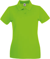 F.O.L. | Lady-Fit Premium Polo lime