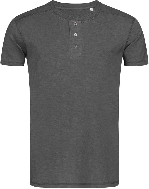 Stedman | Henley T "Shawn" slate grey - S