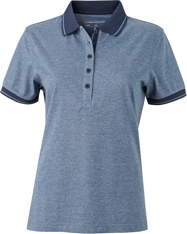 James & Nicholson | JN 705 blue melange/navy