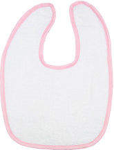 The One | Baby Bib white/pink