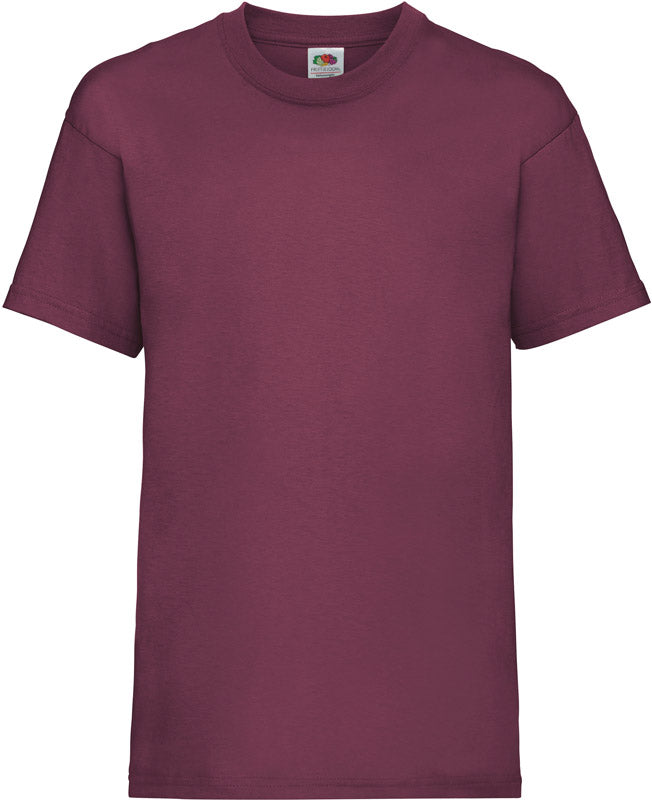 F.O.L. | Kids Valueweight T burgundy