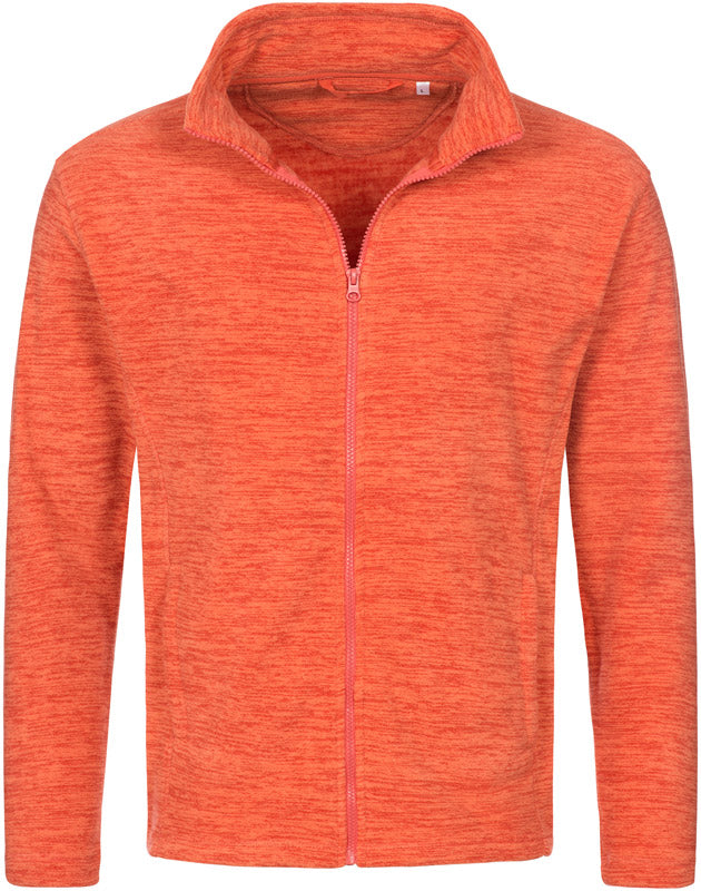 Stedman | Melange Fleece Jacket pumpkin melange