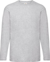 F.O.L. | Valueweight T LSL heather grey