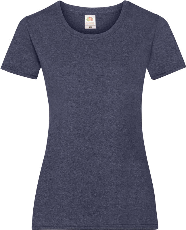 F.O.L. | Lady-Fit Valueweight T vintage heather navy