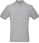 B&C | Inspire Polo /men_° heather grey