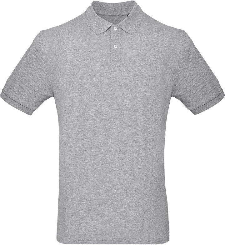 B&C | Inspire Polo /men_° heather grey