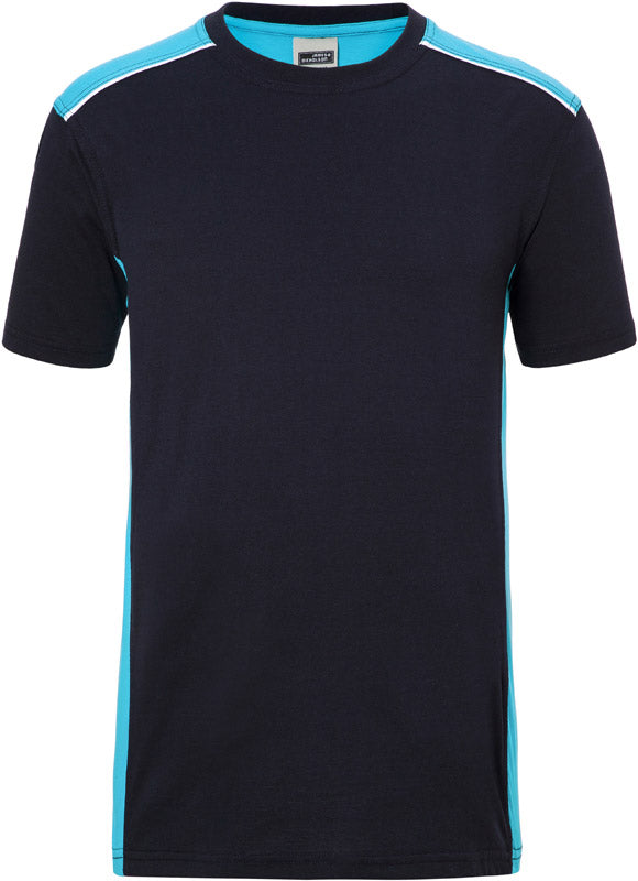 James & Nicholson | JN 860 navy/turquoise