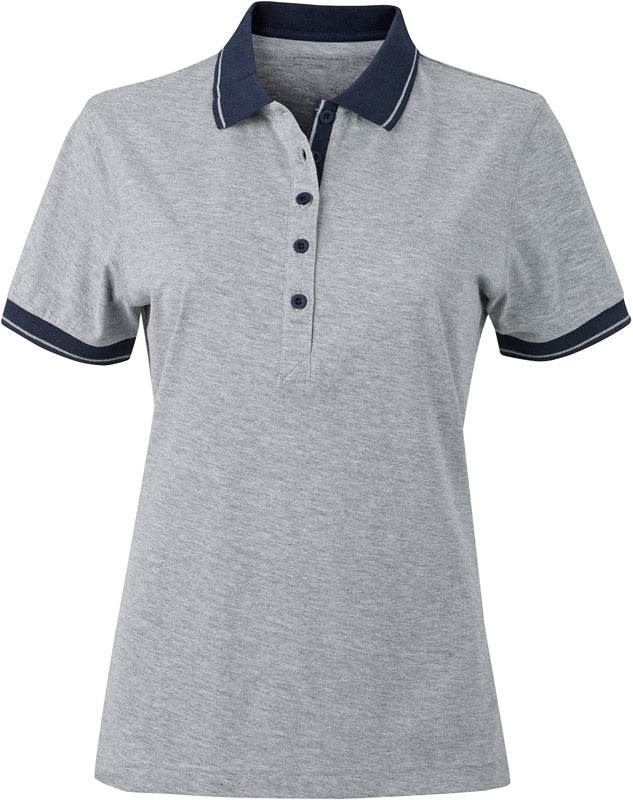 James & Nicholson | JN 705 grey heather/navy