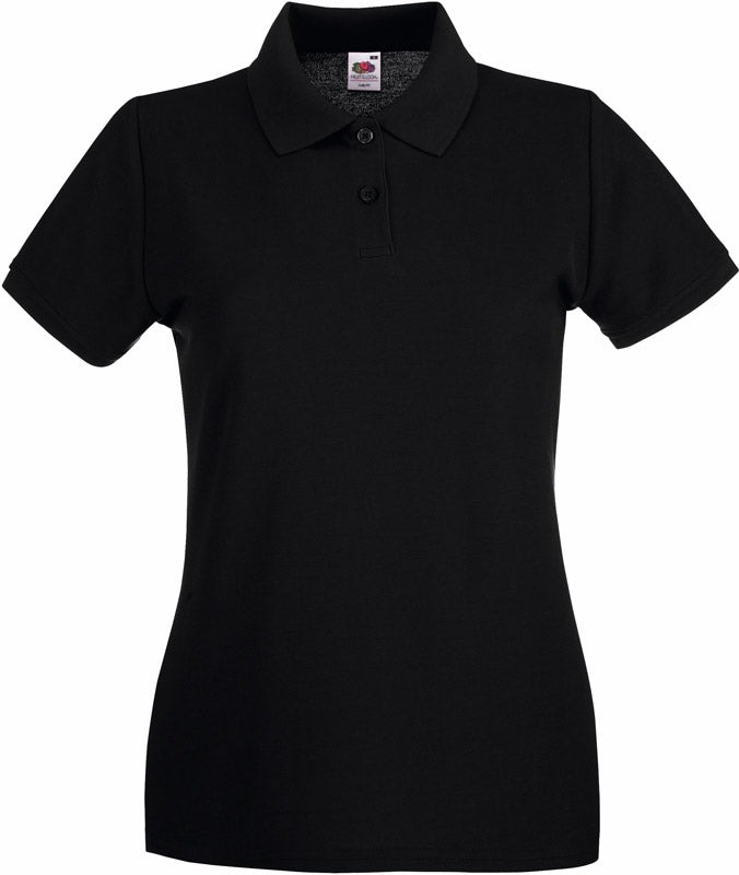 F.O.L. | Lady-Fit Premium Polo black