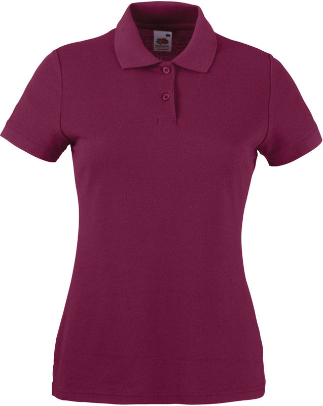 F.O.L. | Lady-Fit 65/35 Polo burgundy