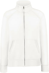 F.O.L. | Premium Lady-Fit Sweat Jacket white