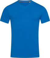 Stedman | V-Neck T "Clive" king blue - S